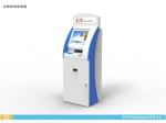 Banking Retail Touch Screen Information Kiosk For Cold Rolled Steel