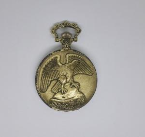 Quality Alloy Material Quartz Gold Pocket Watches With Date Frame 47.0mm wholesale