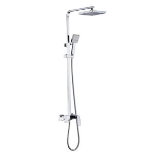 Quality Thermostatic Bath Shower Mixer Set 500000 Times Cartridge Life wholesale