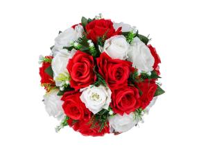 Quality 8 Inch Wedding Artificial Flower Balls Hanging 500g/Piece wholesale