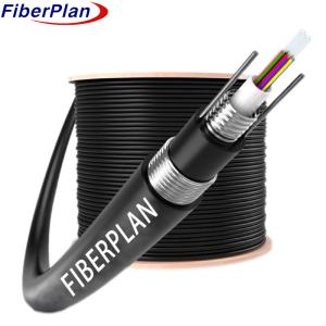 Quality High Strength Double Steel Tape Armored Outdoor GYXTW53 Cable 2-24 Core wholesale