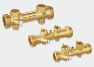 Quality DN15 Residential Brass Flow Meter Body U Type Reflecting wholesale
