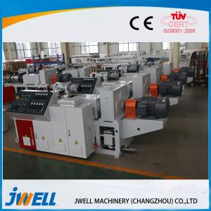 Quality Jwell Wpc Extrusion Machine Thermo Embossing Equipment 1220-1600mm Width wholesale