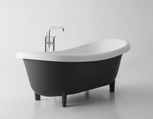 Quality Rectangle Freestanding Soaking Bathtub Stain Resistant Long Life Span wholesale