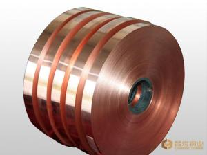 Quality CuNi2Si Copper Sheet Metal Strip , Flat Copper Sheets Good Cold Machinability wholesale