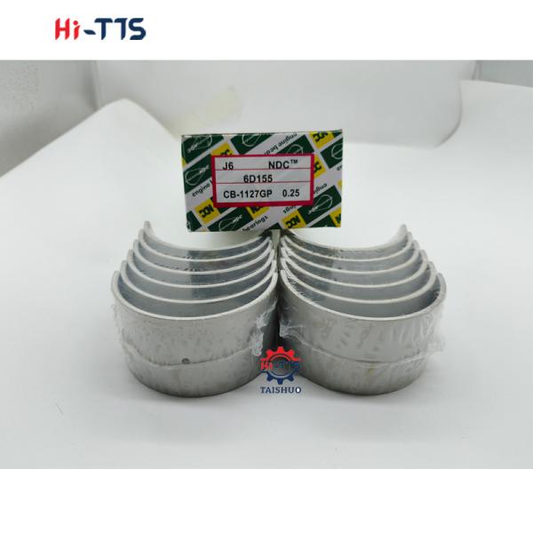 6D155 +25 Connecting Rod Bearing 6127-21-8071 6127-31-3042 Suitable For Komatsu