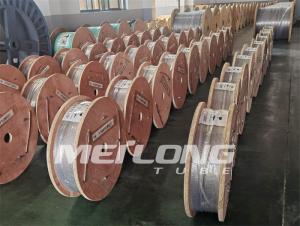 Quality 1 / 4 '' OD X 0.065 '' Copper Nickel Brake Tubing Hydraulic Control Line Incoloy 825 wholesale