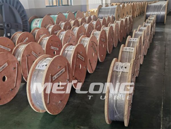 1 / 4 '' OD X 0.065 '' Copper Nickel Brake Tubing Hydraulic Control Line Incoloy