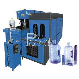 Quality Single Cavity 20L 150BPH Gallon Bottle Blowing Machine wholesale