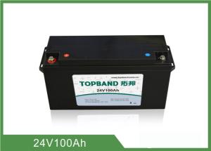 Quality 24V 100AH Lithium Iron Phosphate Deep Cycle Battery wholesale