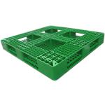 Double Face Green Plastic Pallet Heavy Duty Alkali Resistance