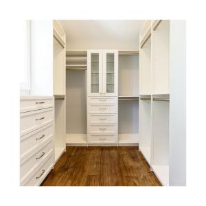 Quality Home Furniture Villa Wooden Modern Bedroom Standard Wardrobes in Wall Directly Crafted wholesale