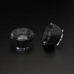 Diameter 50mm COB LED Lens VA 15 Degree Anti Glare With Rohs Certified