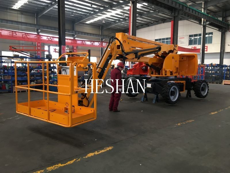 22M Articulated Boom Lift Telescopic Spider Cherry Picker Jlg Electric Manlift