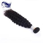 Remy Grade 6A Virgin Hair Natural , Jerry Curl Human Hair Weave