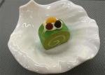 Flower Shape Unbaked Porcelain UNK Dessert Bowl Diameter 15cm Weight 208g