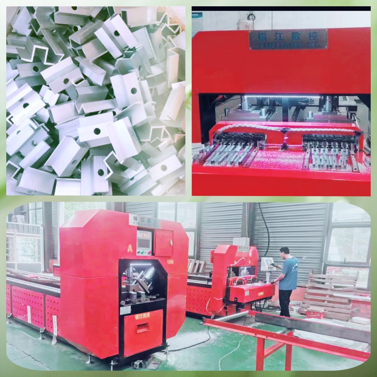 Precision Aluminum Alloy Punching Saw Cutting Machine