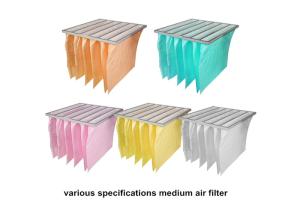 Quality Clean Room Washable F7 Pocket Bag Air Filters 592x592mm Full size wholesale