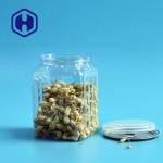 EOE Disposable Plastic Food Cans 450ml Square PET Food Grade