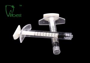 Quality ABS PC Transparent 1cc Luer Lock Syringe For Fillers wholesale