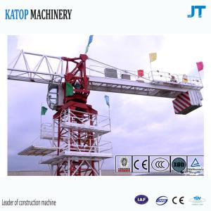 Quality Topless tower crane 6t load TC5610 falt top tower crane for sale wholesale