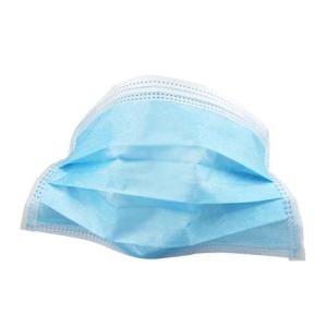 Quality 3 Ply Non Woven Face Mask , Antibacterial Disposable Earloop Face Mask wholesale