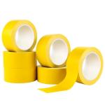 Floor PVC Warning Tape For Safety Marking High Visibility Yellow Caution Floor
