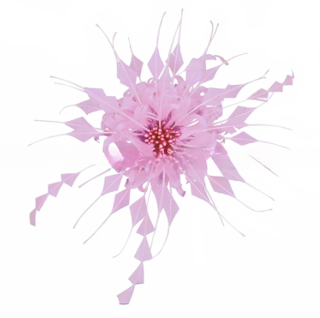 Dyed Goose Feather Flower Mount with Wire Accessory Elevate Your Event Party Supplies