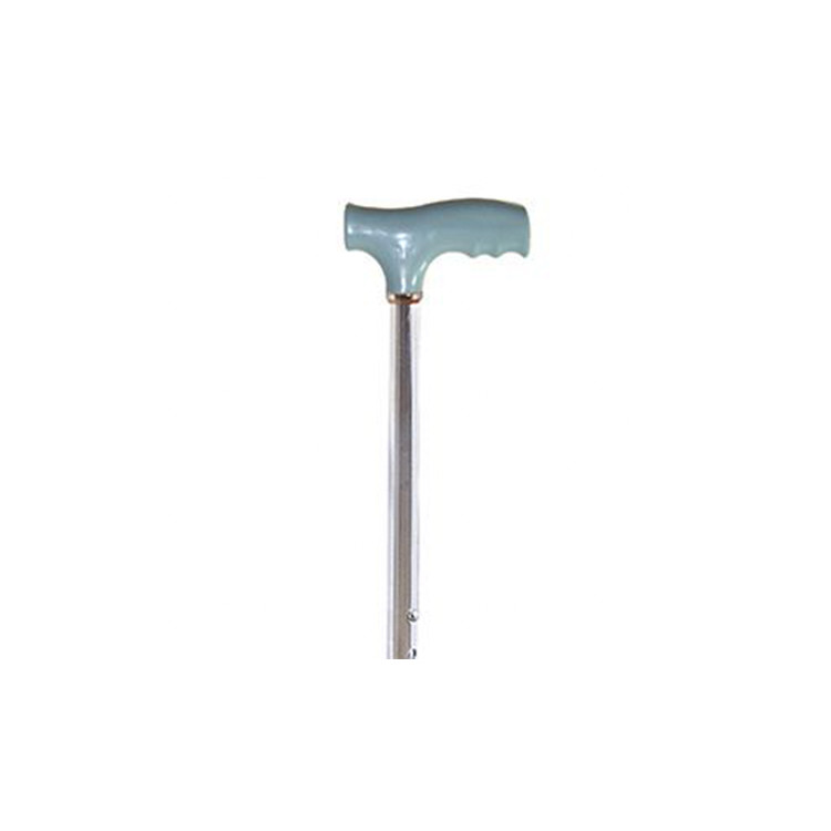 Medical Steel Adjustable Height Four Leg Crutch For The Disabled
