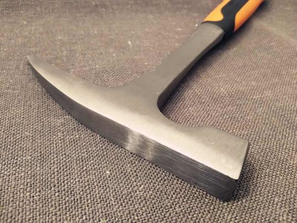 600g Mason's hammer/Geological hamme (XL-0166) polishing surface and good price