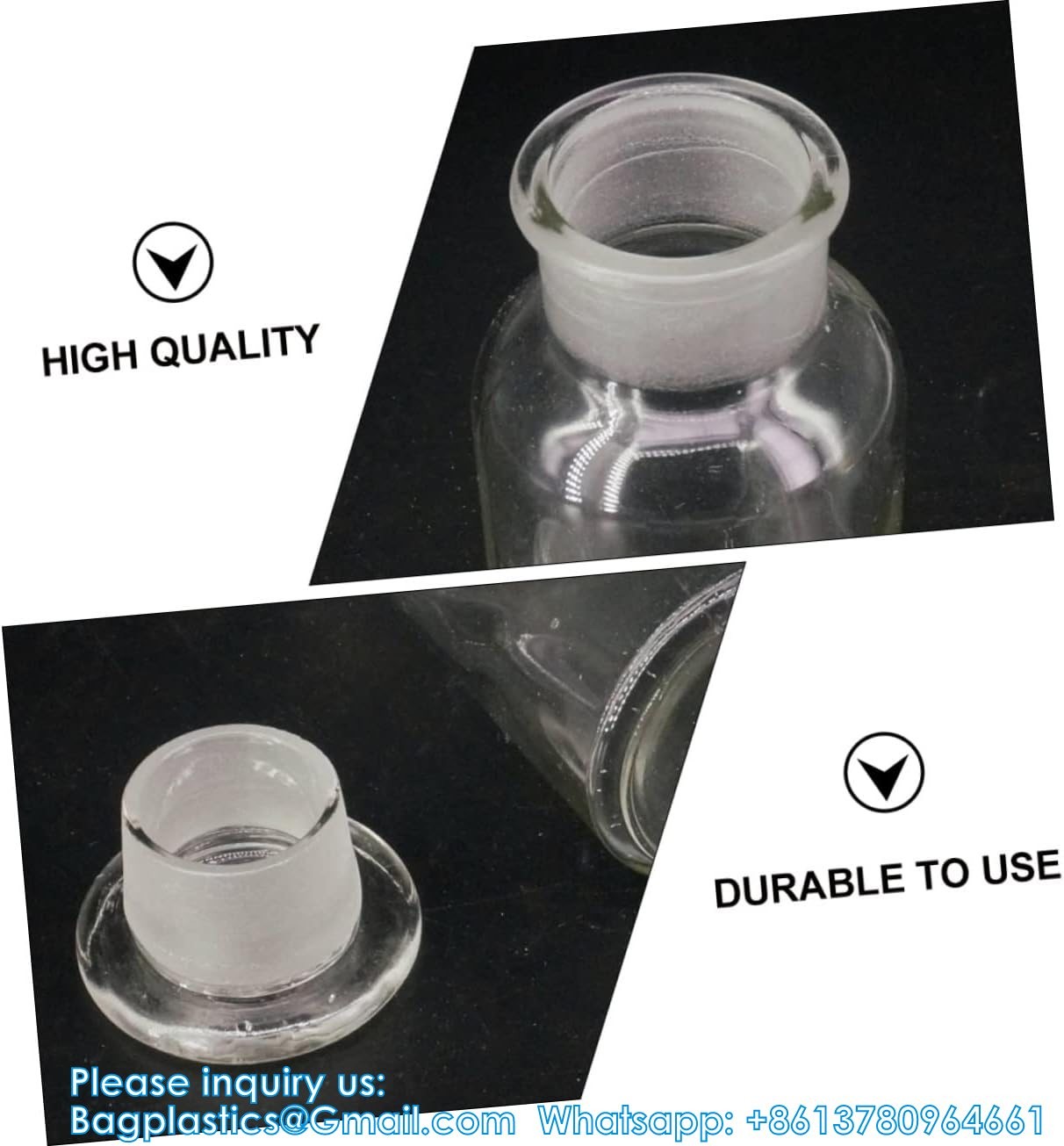 Reagent Bottle Containers Lab Dispensing Bottles Autosampler Vials Chemical Sample Container Sample Containers