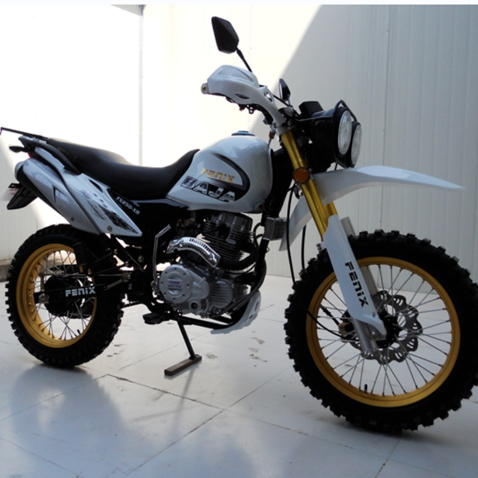 Double cylinders LED lights 250cc motorcycle enduro motor street legal dirt bikes