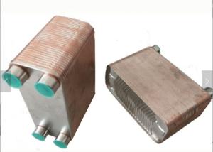 Quality Stainless steel Brazed plate heat exchanger Working temperature range -196°C~+200°C wholesale