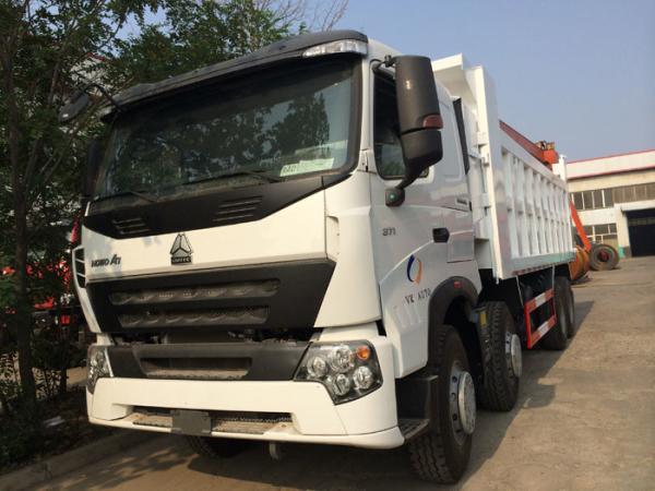 Cheap White SINOTRUK HOWO A7 8X4 Heavy Dump Truck For Mining ZZ3317N3867N1 for sale