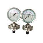 Stainless steel oil filled pressure gauge