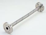 Soft Carbon Steel Tube Flange Connectable / Industry Stainless Vacuum Bellows