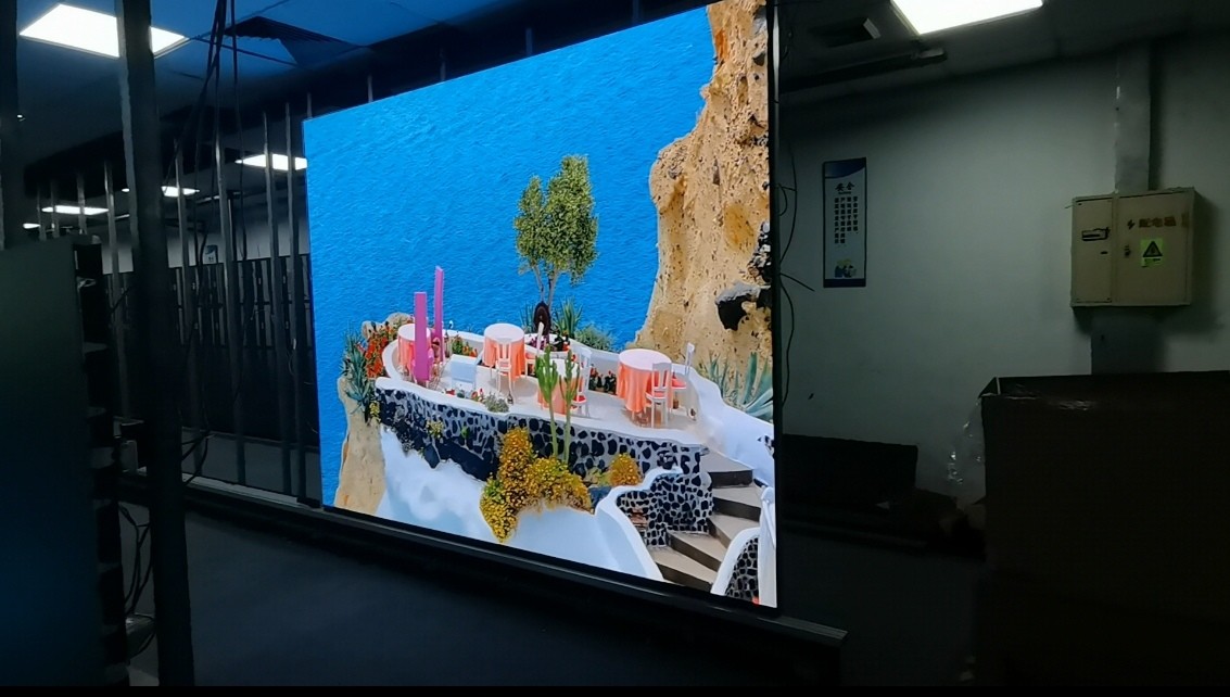 High-End Furniture City Indoor Fixed LED Video Wall featuring SMD2121 Pixel Configuration