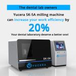 Fresadora Equipment Zirconia Milling Machine CAD CAM PMMA Wax 7.5 Bar