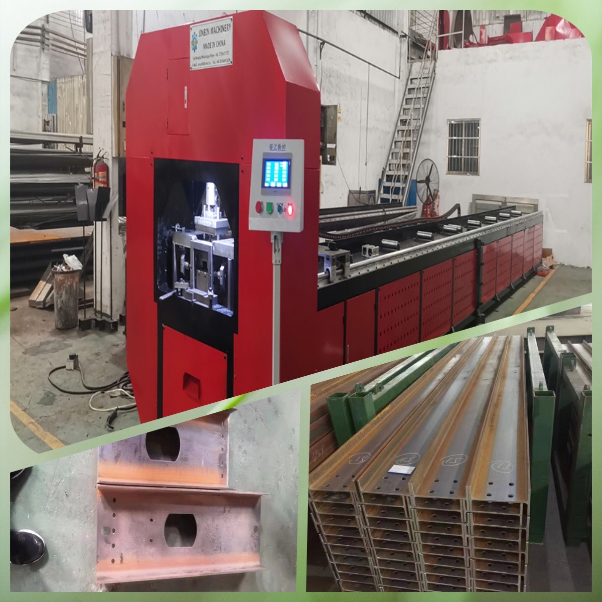 H-shaped steel punching and shearing machine Precision And Multiple Safety Mechanisms Punching Machine Hydraulic