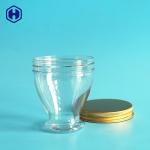 Screw Aluminium Lid 81mm 140ML Leak Proof Plastic Jar