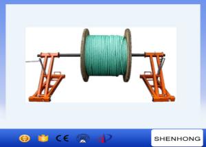 Quality Portable Scissor Lift Cable Drum Jacks 4 Ton 1800mm Max. Drum Width wholesale