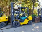 Good Condition Triplex Stage with Side Shifter 3ton Fd30t-16fd30t-17 Komatsu