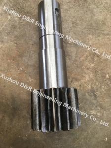 Quality crane 1256 use gear shaft, used with slewing bearings, 40Cr gear shafts wholesale