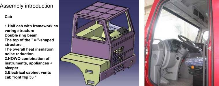 Sinotruk 50 Ton 70 Ton Mining Dump Truck, 60 Ton Heavy Dump Truck