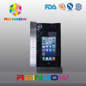 Quality Font Clear Window Anti Static Bag Telephone Packaging With A Hang Hole wholesale