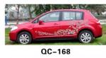 Personalised PVC Custom Car Body Sticker QC-168H