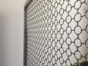 Quality Stainless Steel Link And Ring ring mesh curtain Shielding For Industrial wholesale