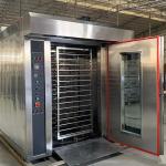 Tempered Glass Windows Gas Rotary Oven Commercial Combination Bakery Equipment