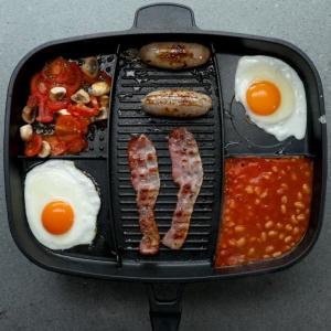 Quality Korean Indoor And Outdoor Stovetop Grill Pan 5 In 1 With Handle wholesale