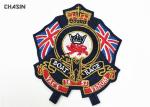 Polo T - Shirt Iron On Embroidered Patches British Style Decorative Fabric
